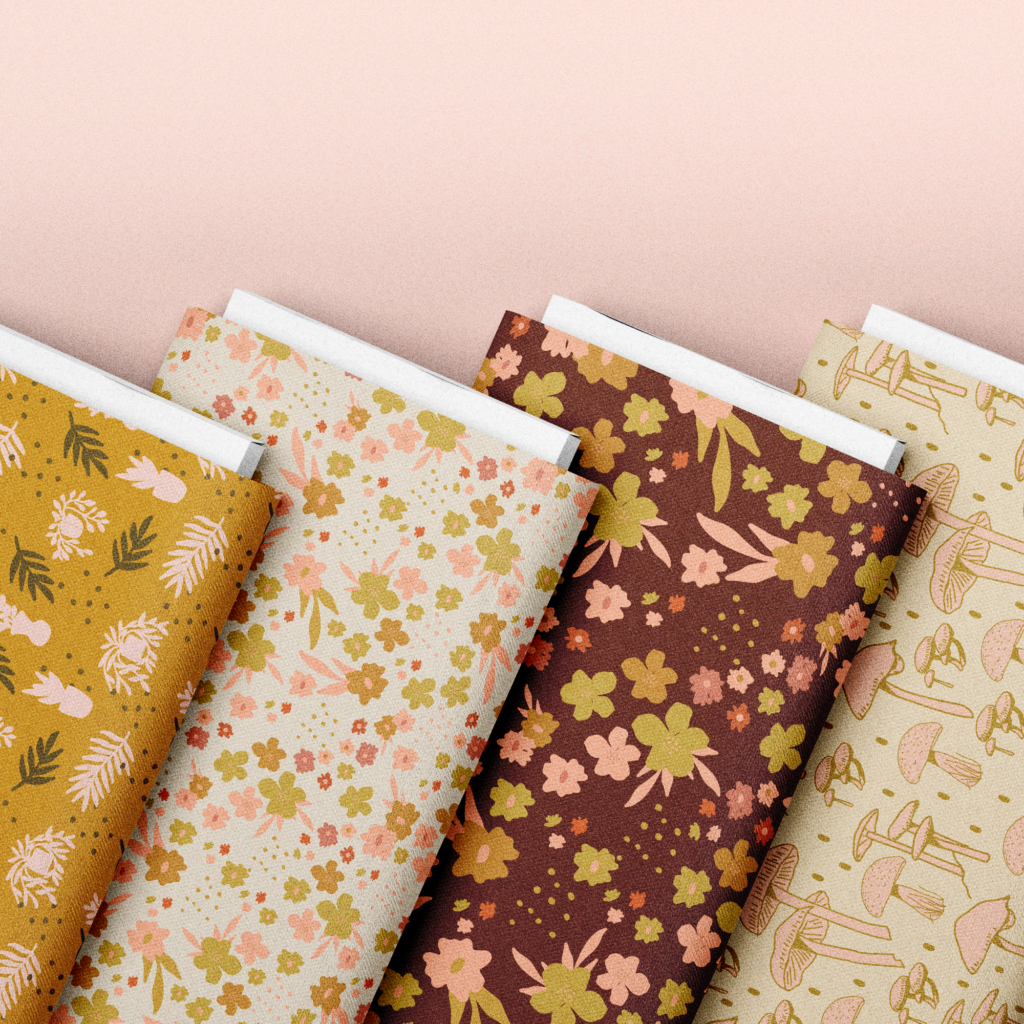 Surface Patterns Applied to Fabric