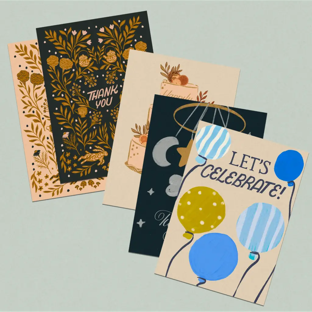 Everyday Greeting Cards for Art Licensing or Wholesale