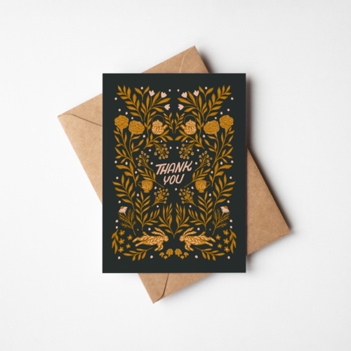 Thank You Greeting Card