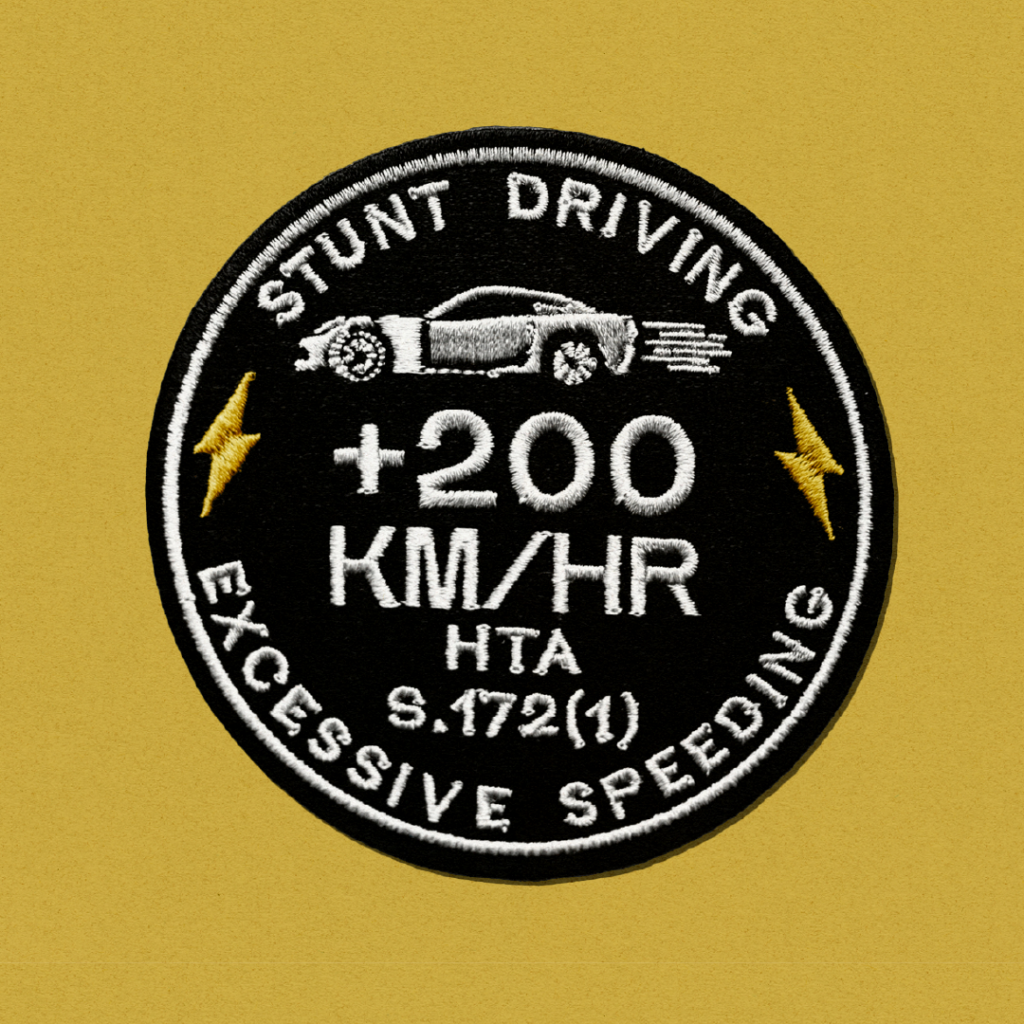 Ottawa Officers Traffic Enforcement Internal Patch Design Mockup