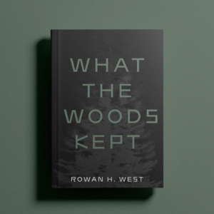 Psychological thriller book cover design by a Canadian illustrator.