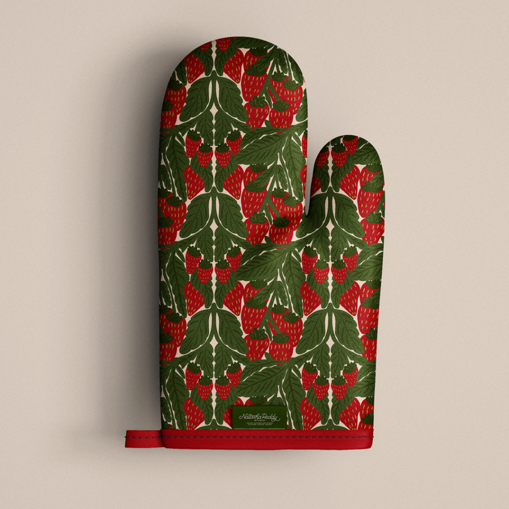 Oven Mitt Design by Natasha Reddy Studio